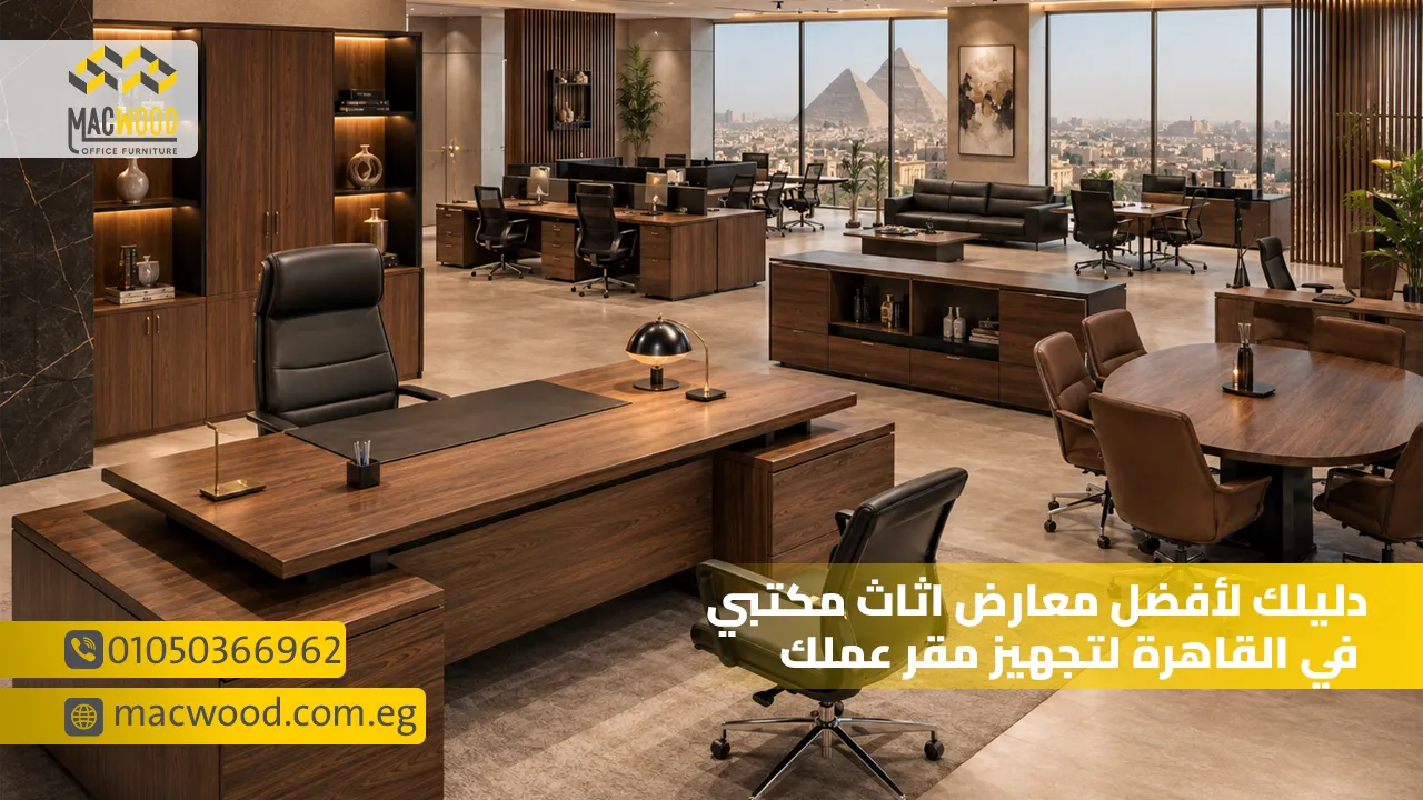 دليلك لأفضل معارض اثاث مكتبي في القاهرة لتجهيز مقر عملك