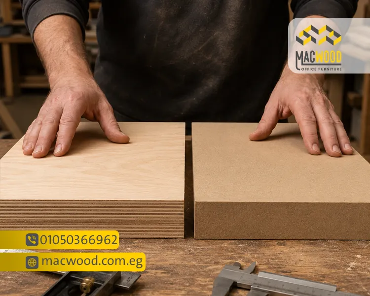 الفرق بين الخشب الكونتر وال mdf