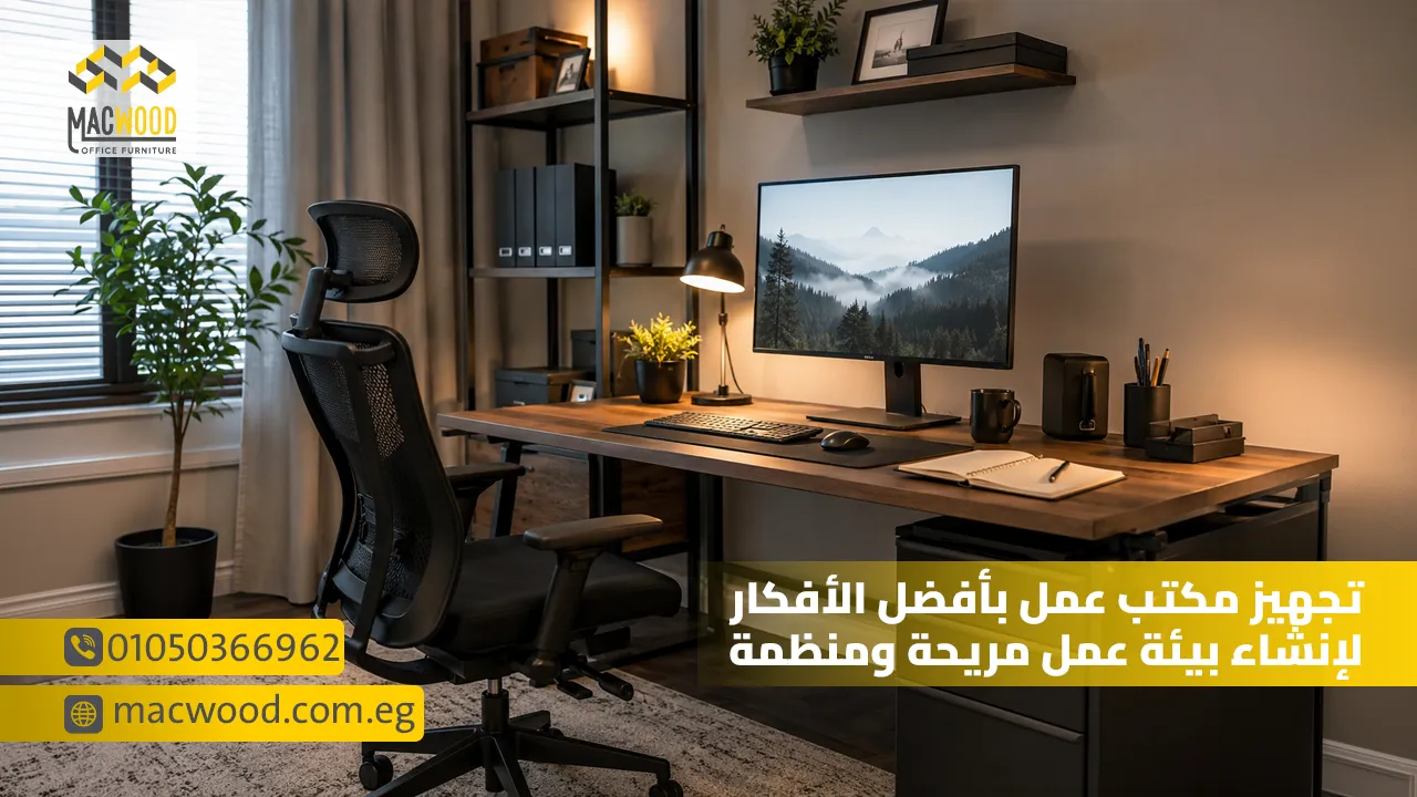 تجهيز مكتب عمل بأفضل الأفكار لإنشاء بيئة عمل مريحة ومنظمة